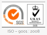 ISO 9001:2008 certification badge